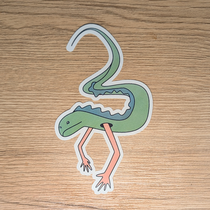 Sea Legs Eel Sticker