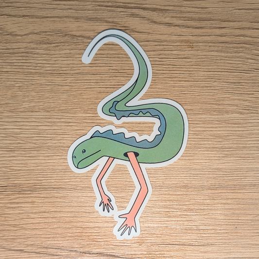 Sea Legs Eel Sticker