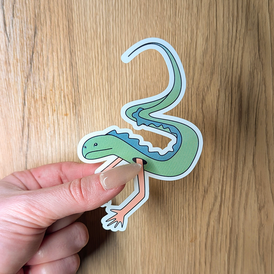 Sea Legs Eel Sticker