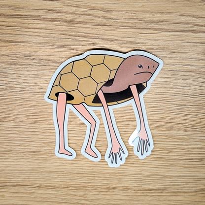 Sea Legs Turtle Sticker