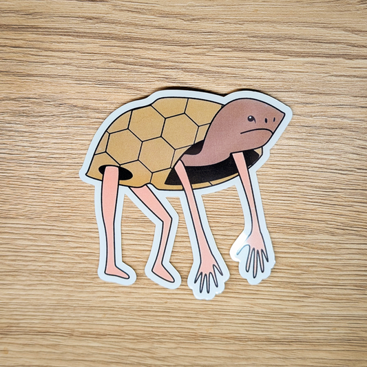 Sea Legs Turtle Sticker