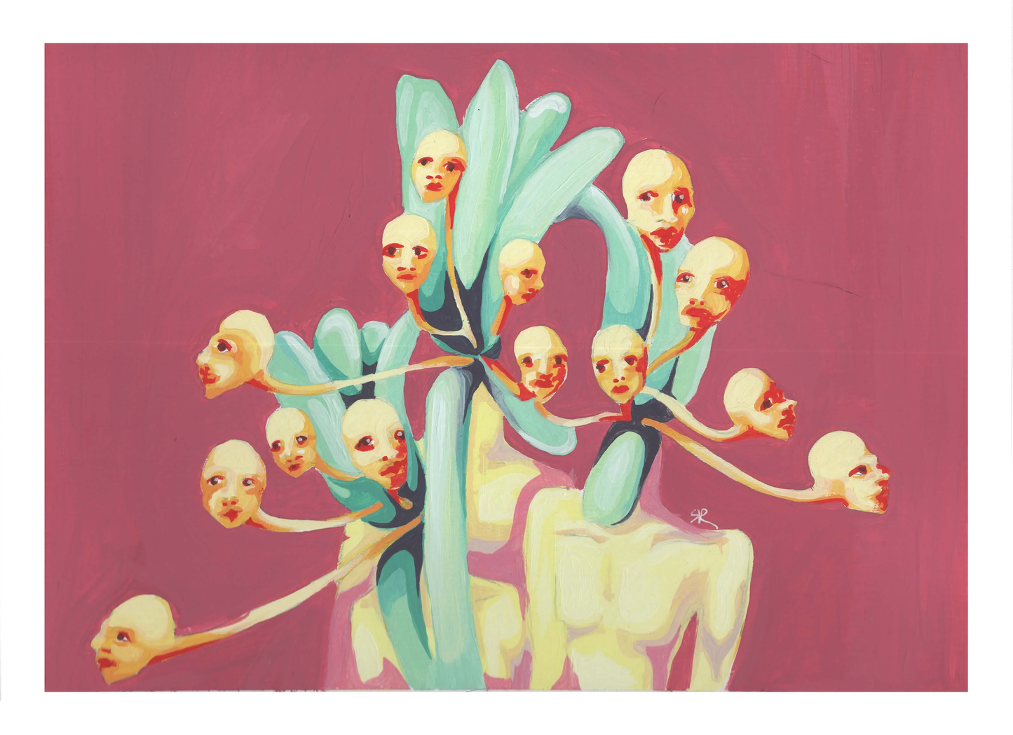 The Petalous Household Print