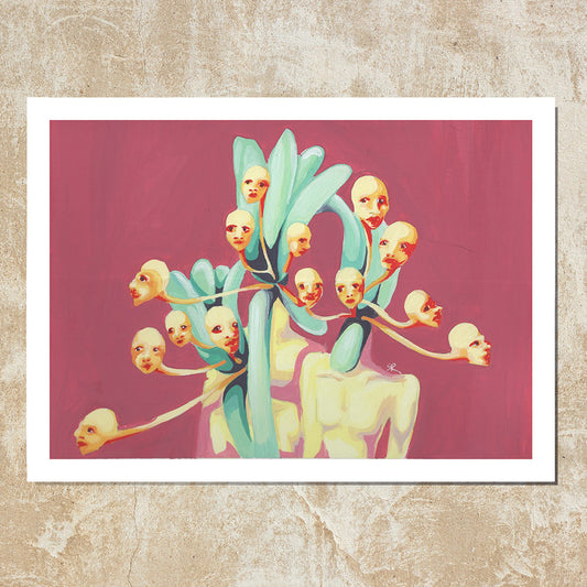 The Petalous Household Print